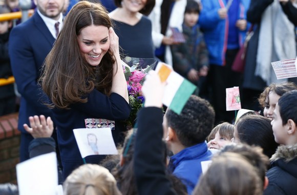 Kembridžo hercogienė Catherine (2015 m. sausis)