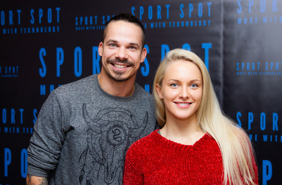 Naujos sporto studijos „Sport spot“ atidarymo akimirka