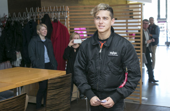 Spaudos konferencijos akimirka