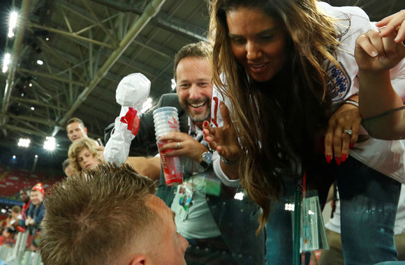 Jamie Vardy su žmona Rebekah