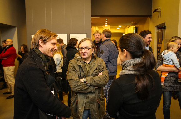 Vilniaus tarptautinis trumpųjų filmų festivalis apdovanojimų ceremonijoje išdalino prizus filmų kūrėjams.Ievos Budzeikaitės nuotr.