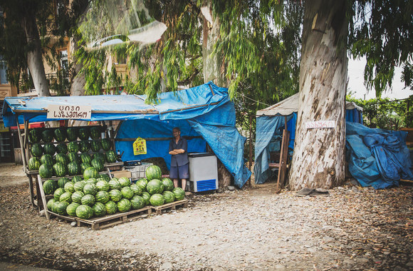 Andriaus Užkalnio kelionės Gruzijoje akimirka