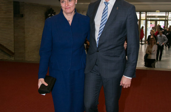 Gitanas Nausėda su žmona