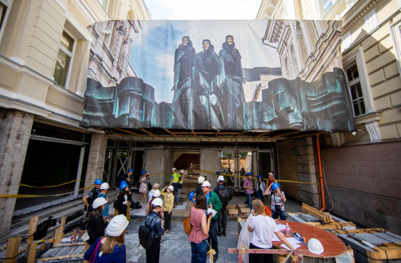 Rekonstruojamas Lietuvos nacionalinis dramos teatras / Irmanto Gelūno / „ŽMONĖS Foto“ nuotr.