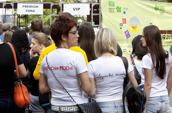 Grupės „Depeche Mode“ gerbėjai