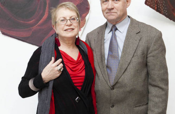 Elvyra Katalina Kriaučiūnaitė su vyru Kazimieru Gyliu