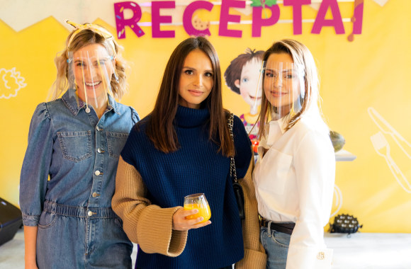 Kristina Pišniukaitė-Šimkienė, Ieva Mackevičienė ir Indrė Trusovė / Gretos Skaraitienės nuotr.