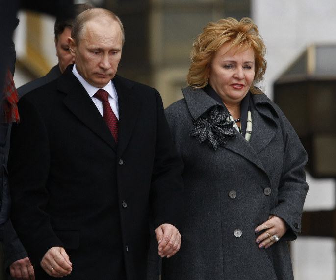 Vladimiras Putinas su žmona Liudmila 2012 m. / „Scanpix“ nuotr.