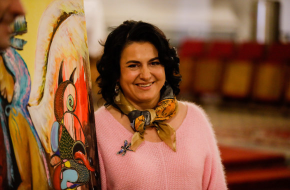 Jūratės Danielės tapybos darbų parodos atidarymas / Teodoro Biliūno nuotr.