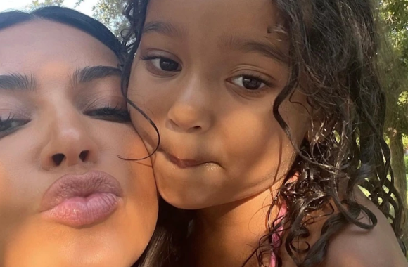 Kim Kardashian ir Kanye Westo dukros Chicago gimtadienio šventė / „Instagram“ nuotr.