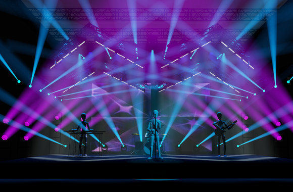 Monique koncerto scena/ Organizatorių nuotr.