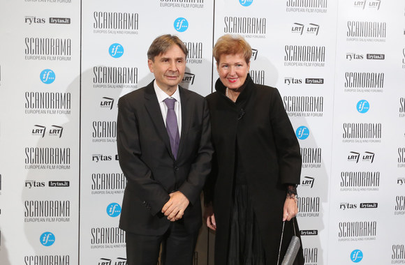 Norvegijos ambasadorius Lietuvoje Dagas Malmeris Halvorsenas ir Gražina Arlickaitė