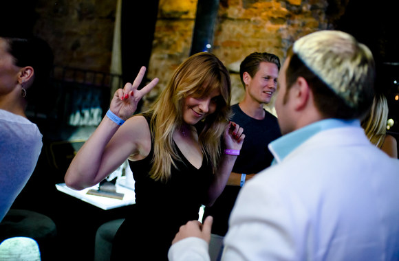 Vakarėlio klube „Mojo Lounge Vilnius“ akimirka