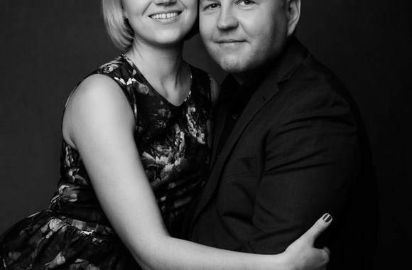 Laura Kuprytė su vyru Andriumi.