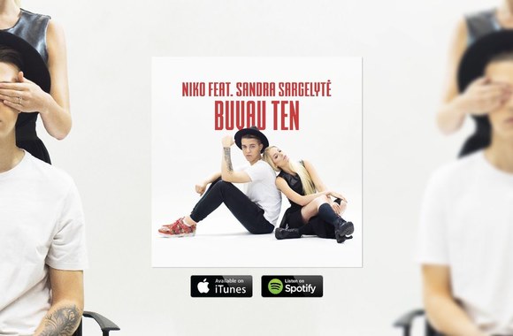 niko-feat-sandra-sargelyte-buvau-ten-premjera-2016