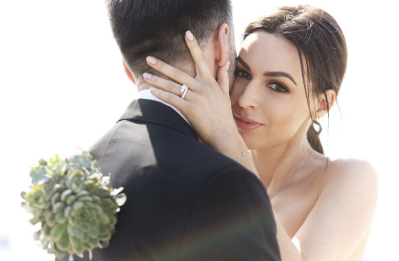 Oksanos Zlatkovaitės ir Deivido Šembero vestuvės