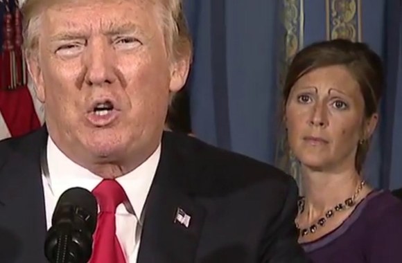 trump-obamacare-and-womans-eyebrows