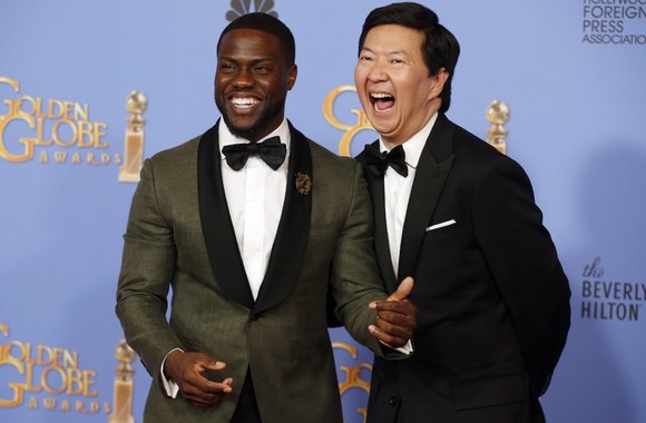 Kevinas Hartas ir Kenas Jeongas