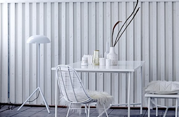 Skandinaviško stiliaus interjeras