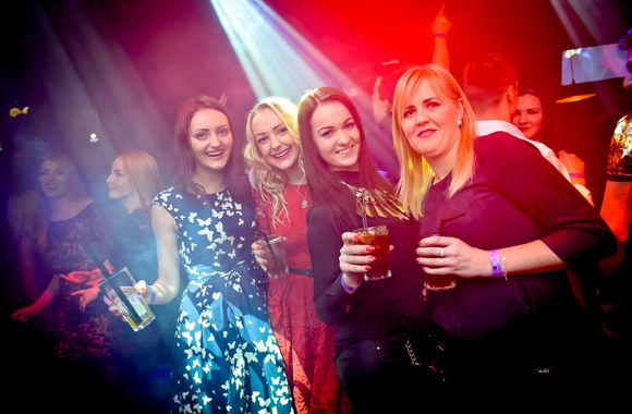 Vakarėlio „Mojo Lounge“ akimirka