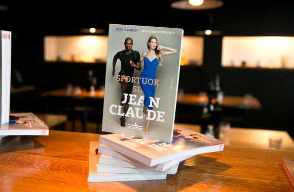 Knygos „Sportuok su Jean Claude“ pristatymas