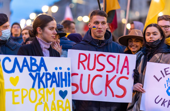 Vienybės ir solidarumo akcija „Laisvė šviečia“ Vilniuje / Luko Balandžio nuotr.