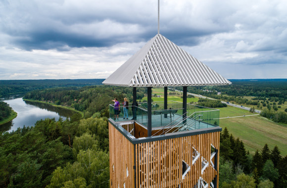 Atidarytas Birštono apžvalgos bokštas / Teodoro Biliūno / „Žmonės Foto“ nuotr.