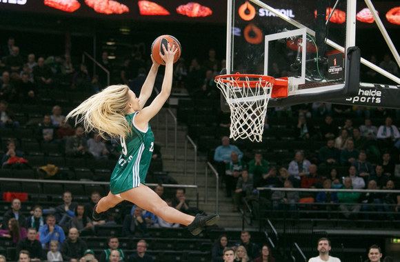 „Žalgirio“ šokėjų pasirodymas