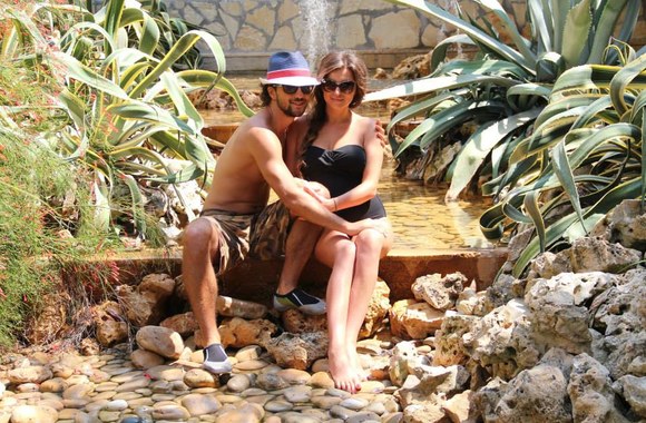 Vytautas Mackonis su žmona Natalija Turkijoje