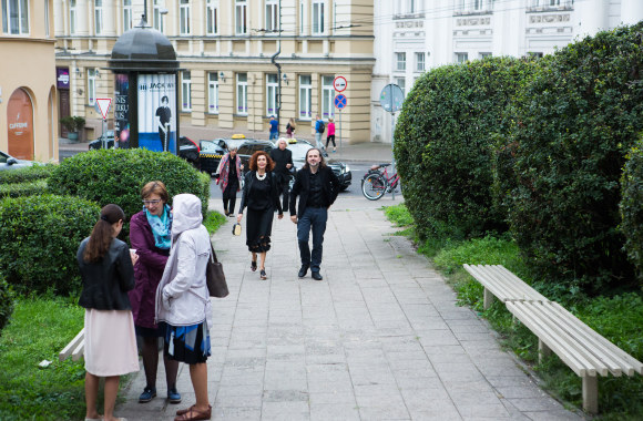 Oskaro Koršunovo ir Mariaus Ivaškevičiaus premjeros „Rusų romanas“ akimirkos