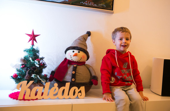 Vaida Skaisgirė papuošė namus šventėms