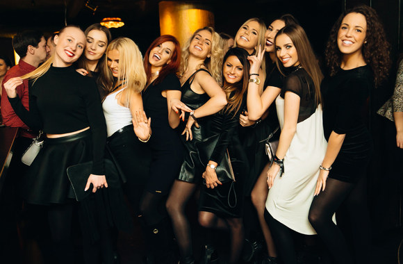 Vakarėlio klube „Pantera“ akimirka