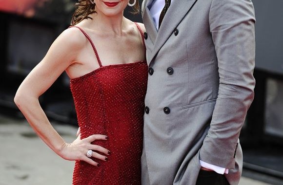 Aktorė Helen McCrory su draugu