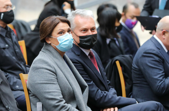 Gitanas Nausėda ir Diana Nausėdienė / Teodoras Biliūnas / „ŽMONĖS Foto“ nuotr.
