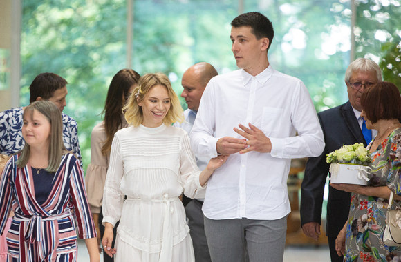 Simono Storpirščio ir Indrės Liutkevičiūtės vestuvės/Gretos Skaraitienės/„ŽMONĖS Foto“ nuotr.