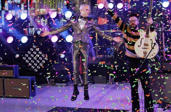 Naujųjų metų sutikimas Niujorko Times aikštėje