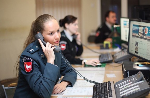 Balandžio mėn. policininkė