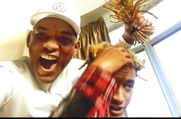 Aktorius Willas Smithas nukirpo sūnui dredų "palmę"