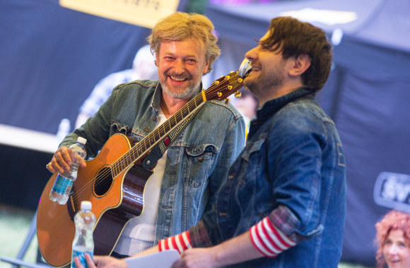 Gediminas Storpirštis ir Ainis Storpirštis / Gretos Skaraitienės nuotr.