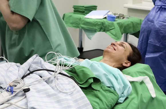 Jurga Anusauskienė prieš operaciją