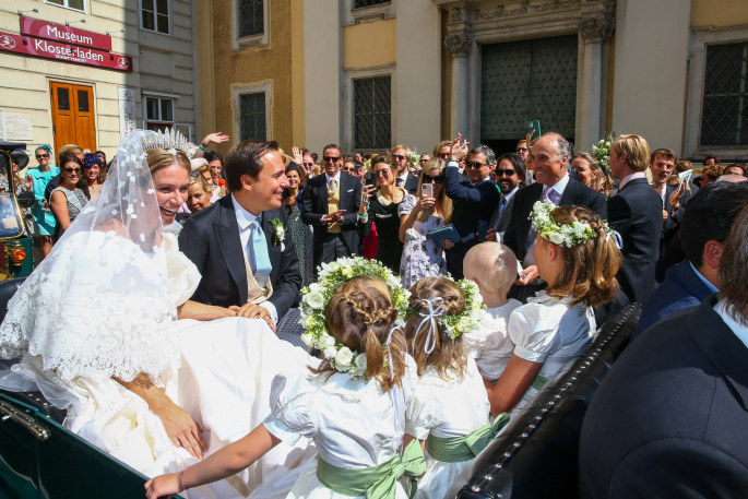 Lichtenšteino princesės Marios Anunciatos vestuvės  / Vida Press nuotr.