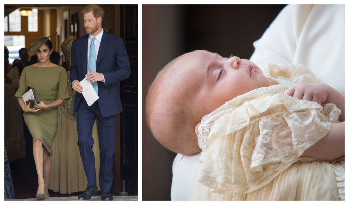 Meghan Markle, pricas Harry ir princas Louisas / AFP/„Scanpix“ nuotr.