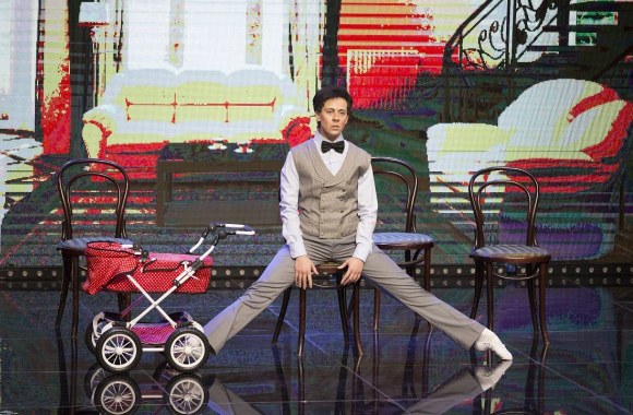 Ineta Stasiulytė parodijuoja Nerijų Jušką