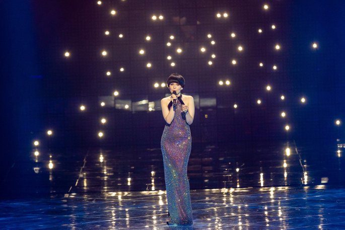 Monika Liu „Eurovizijos“ scenoje Turine / Luko Balandžio nuotr.