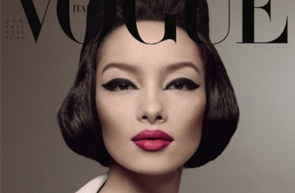 Manekenė Fei Fei Sun „Vogue Italia“ žurnale
