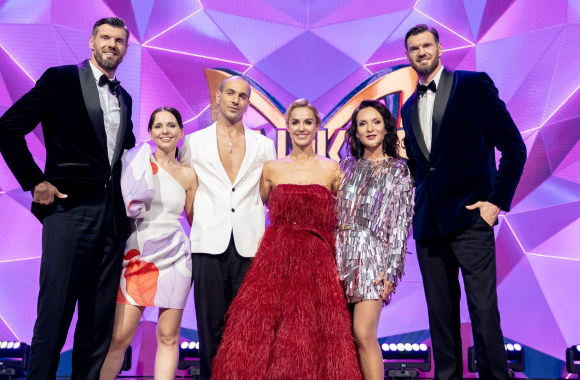 Šou „Kaukės“ akimirka / Svetlanos Bolnienės nuotr.