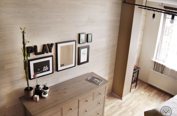 Kambario vaizdas iš viršaus.