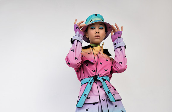 Agnės Kuzmickaitės kolekcijos modelis