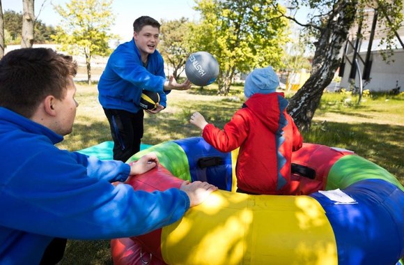 Sensorinės integracijos laboratorijoje depresijos kamuojamiems pacientams taikoma vidaus ir lauko programa / Lietuvos jūrų muziejaus nuotr.