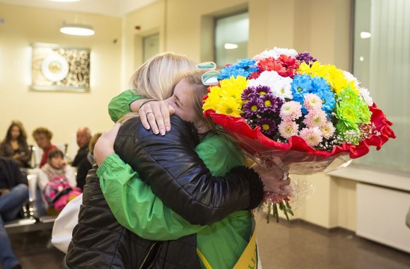 į Lietuvą grįžo modelis Aneta Diraitytė